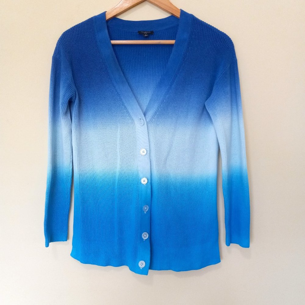 Talbots Women's Blue Button Cardigan Size Petite